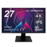 4K対応27INCH LCD モニター